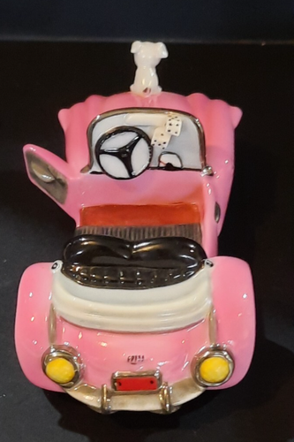 FRANKLIN MINT BETTY BOOP IN CAR BOPPED IN GLAMOUR SALT & PEPPER SHAKERS RARE - Picture 6 of 9