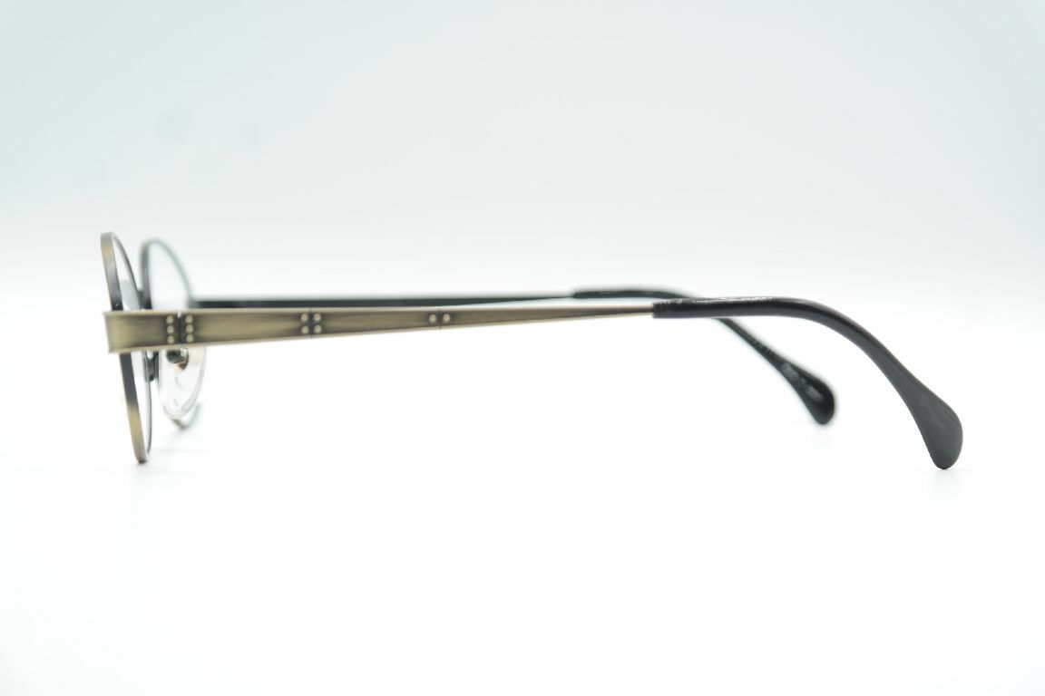Monture De Lunettes Vintage Zina Paris Z595 - Argentée, Forme Ovale, NOS (neuve Sans étiquette)