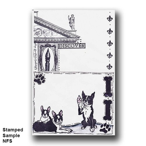 Pen Tip, Mounted Rubber Stamp, Art Stamp, Pen, Pencil, Writing Ink, Mixed Media - Picture 13 of 13
