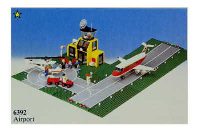 LEGO Legoland Classic Town Set Airport 6392 | eBay