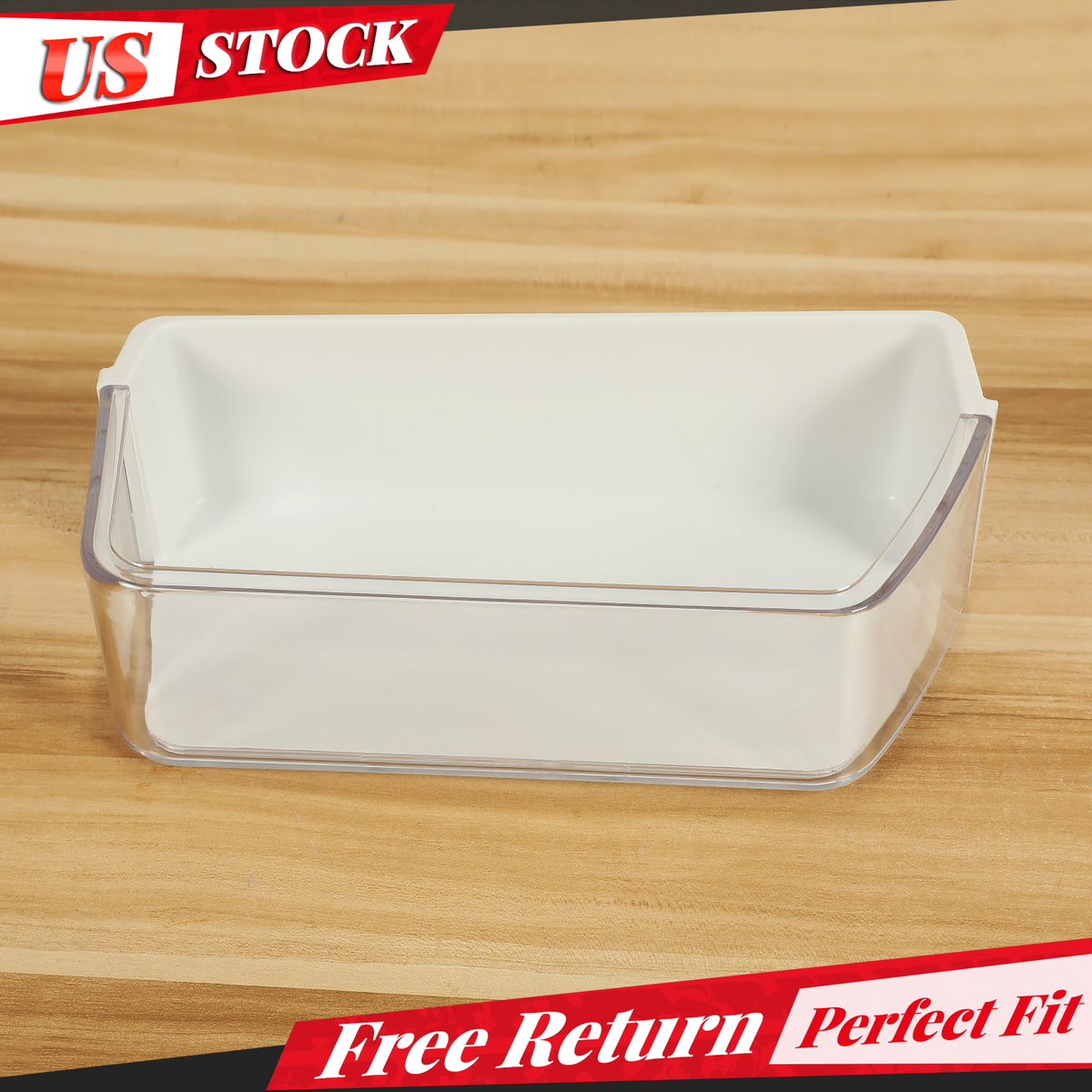 Door Shelf Bin DA97-17255A Fit Samsung RF265BEAESG/AA RF265BEAESR