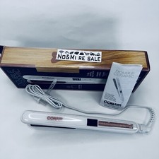 Conair Double Ceramic Flat Iron, Digital Flat Iron, 1-inch CS224