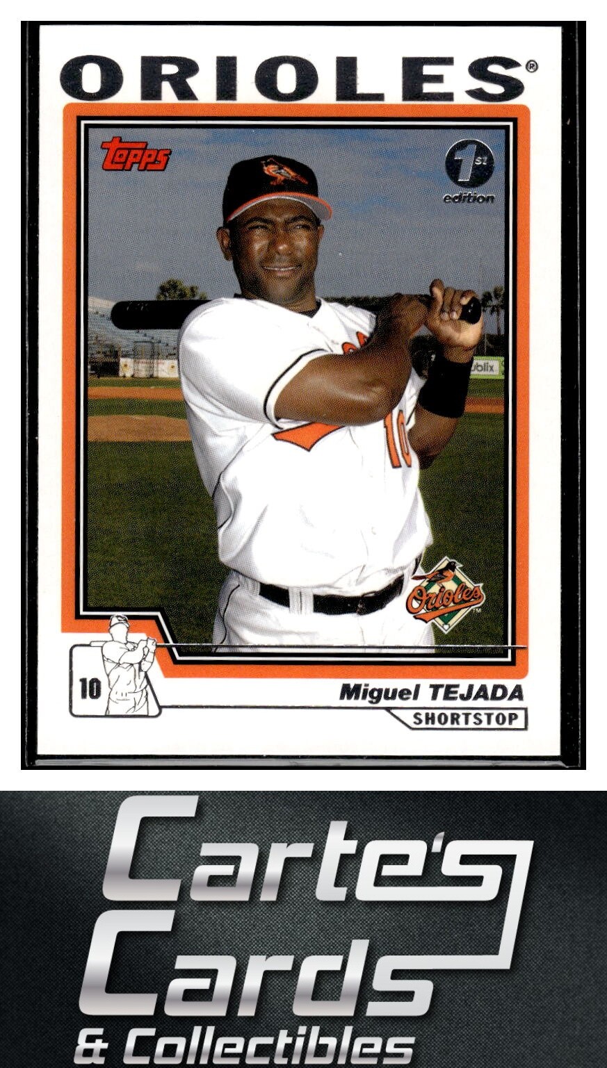 Miguel Tejada 2004 Topps 1st Edition #375 Baltimore Orioles