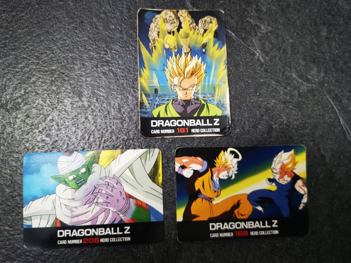 Dragon ball Z cards - Pack of 103 90's rare cards. (All