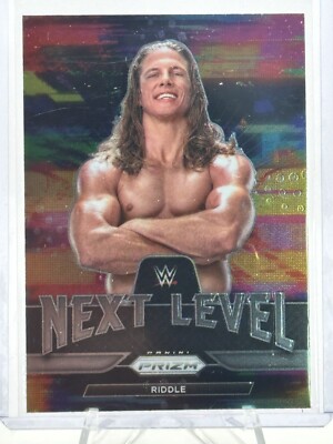 MATT RIDDLE 2022 WWE PANINI PRIZM NEXT LEVEL #4 Smackdown UFC WWF AEW ...
