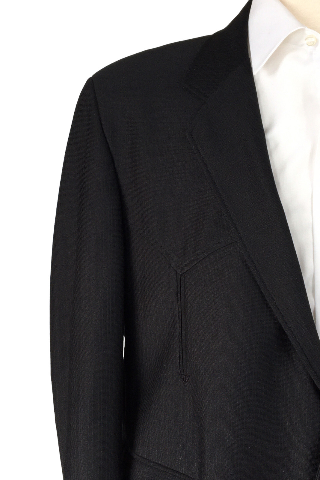 Vintage Black CIRCLE S Western Dart Arrow Blazer Spor… Gem