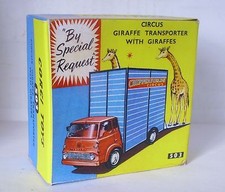 Repro Box Corgi n.503 Chipperfield Trasportatore Giraffe