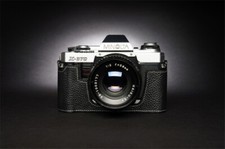 Camera Half Case For Minolta X370 X300 Genuine Leather Insert Cover TP Handmade