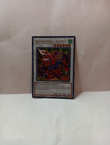 Yu-Gi-Oh! Dragunity Knight - Gae Bulg HA03-EN057 Secret Rare 1st Edition Card