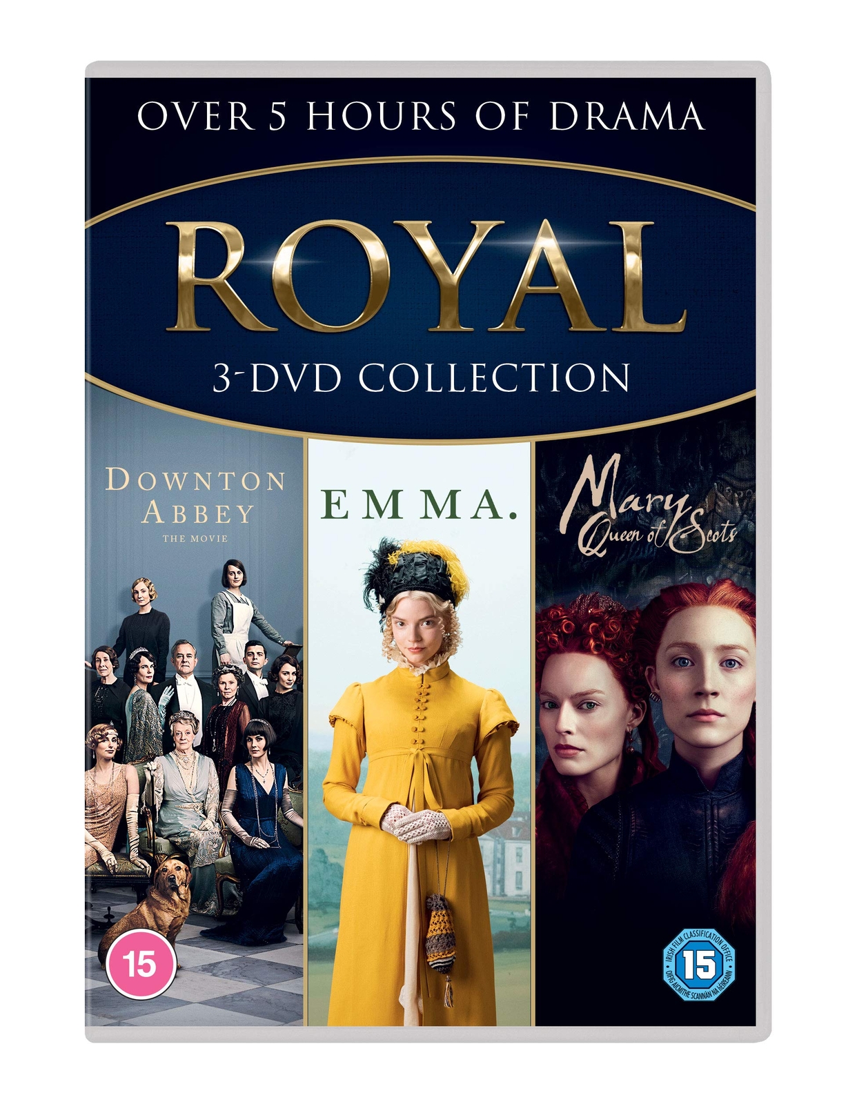 Royal Triple Boxset (Downton Abbey/Emma/Mary Queen of Scots) (DVD)