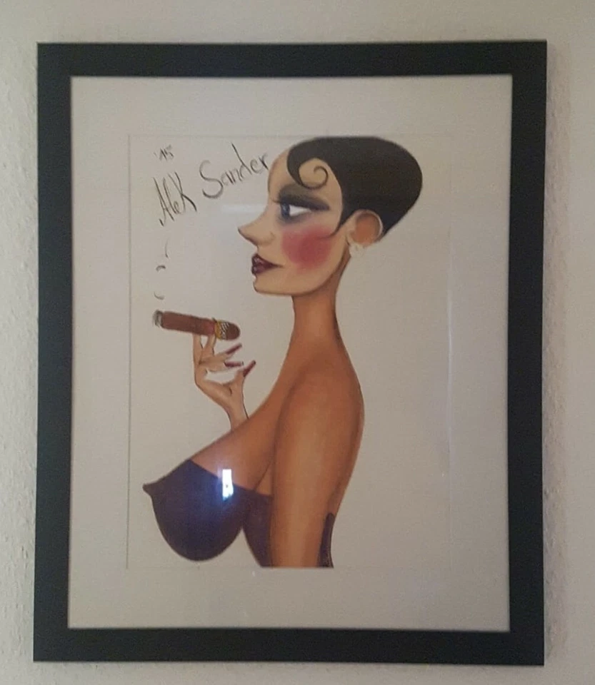  Alek Sander 2015 rarität  Choriba Zigarre 20er Jahre Art  - Bild 1 von 1