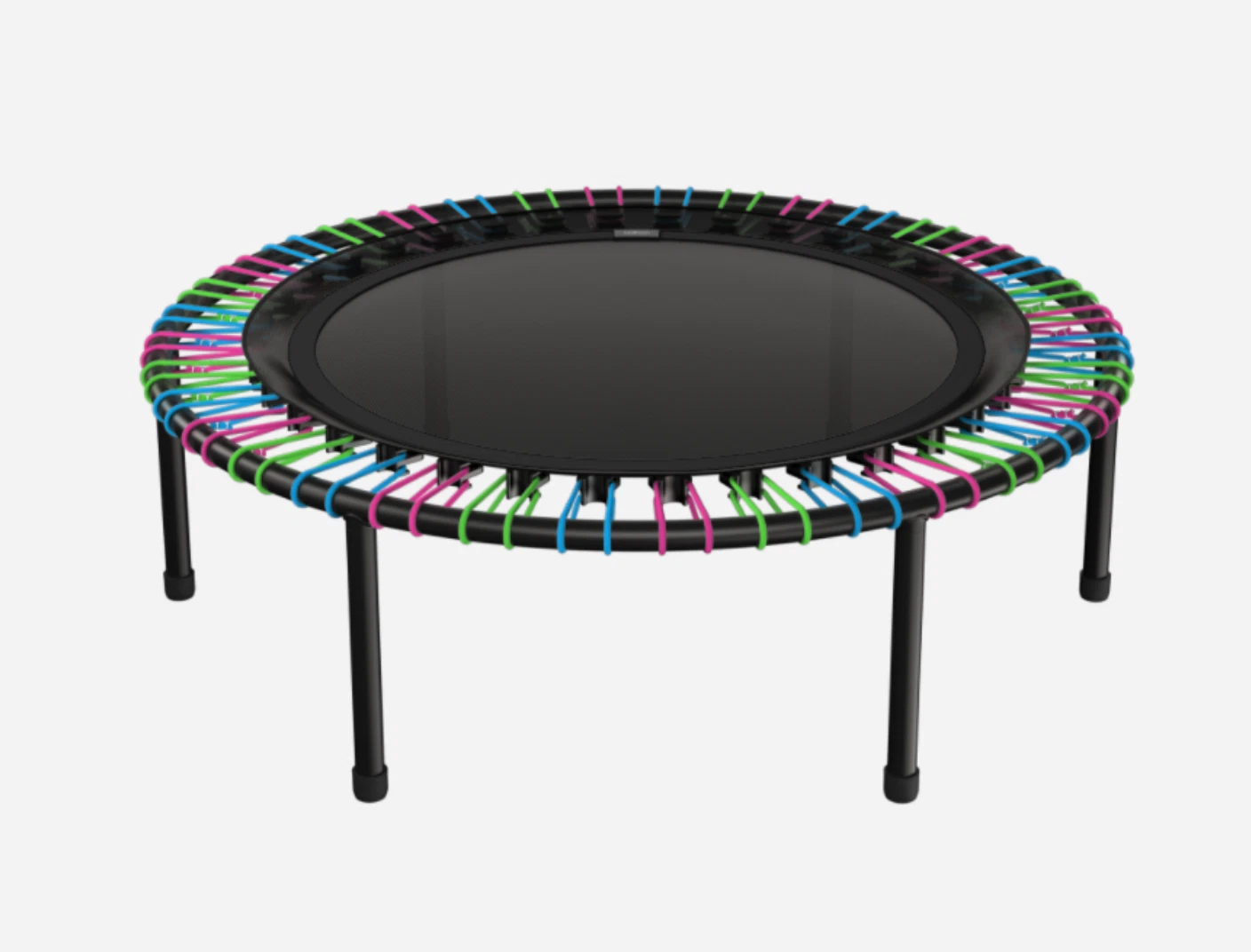 NEW BELLICON 44" BLUE GREEN PINK ASSEMBLED TRAMPOLINE REBOUNDER STRONG
