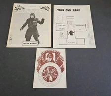 RARE CAPTAIN MIDNIGHT 1976 COLLECTOR'S ISSUE VOL-1 PLANE,SECRET SQUADRON DECODER