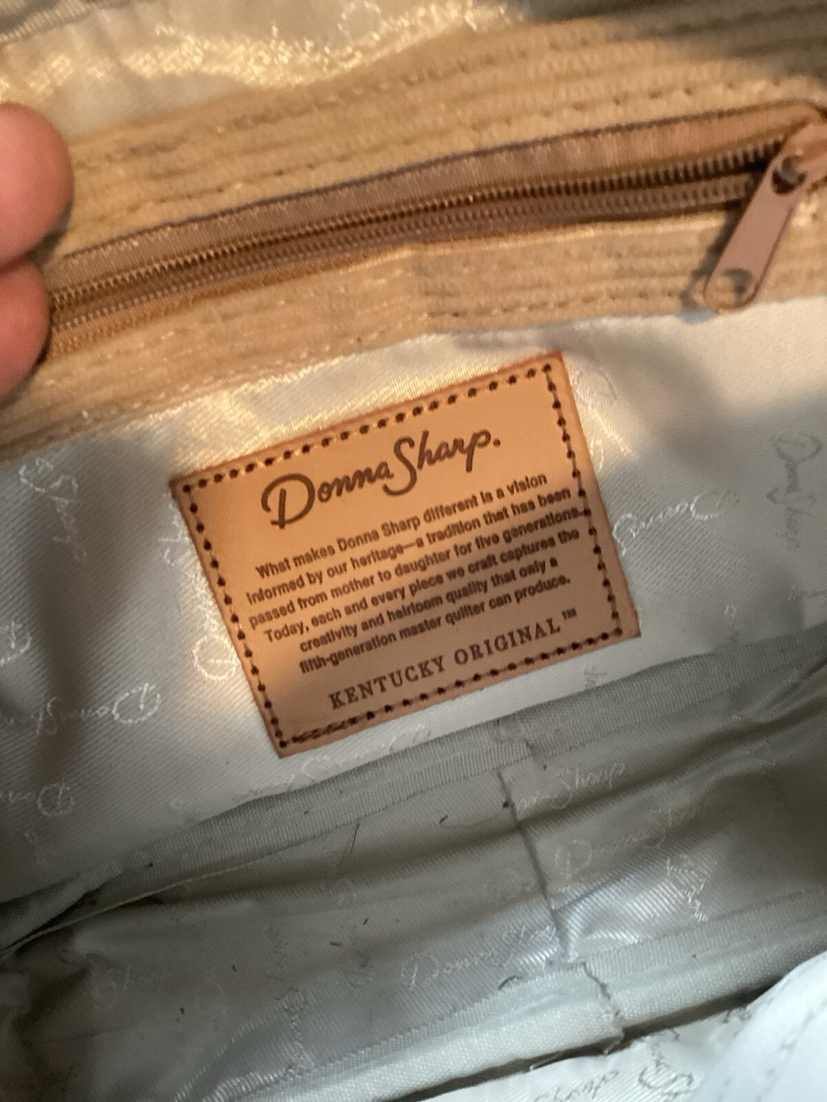 Donna Sharp Allison Hipster Willow crossbody purs… - image 12