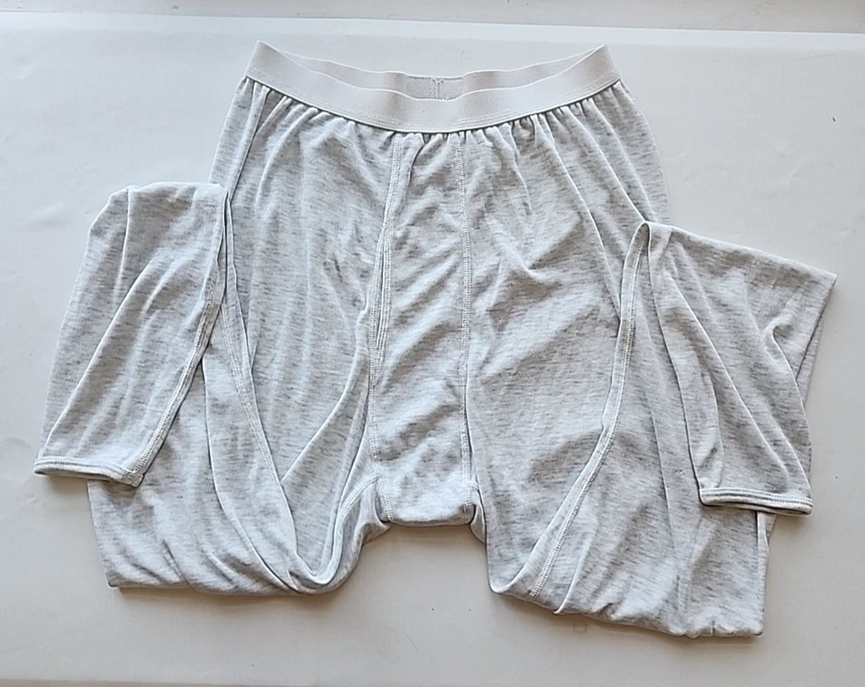 Para Hombres XL Patagonia Capilene Ropa Interior Larga Capa Base Ligera Parte Inferior Gris Foto 3 de 4