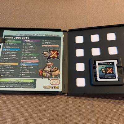 Used Nintendo3DS Monster hunter cross Japan Ver. With instruction