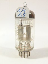 one rare Belvu 12AX7A ECC83 chrome silver plate close matched like NOS