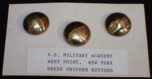 Cold War Vintage USMA Unites States Military Academy West Point NY Buttons Lot