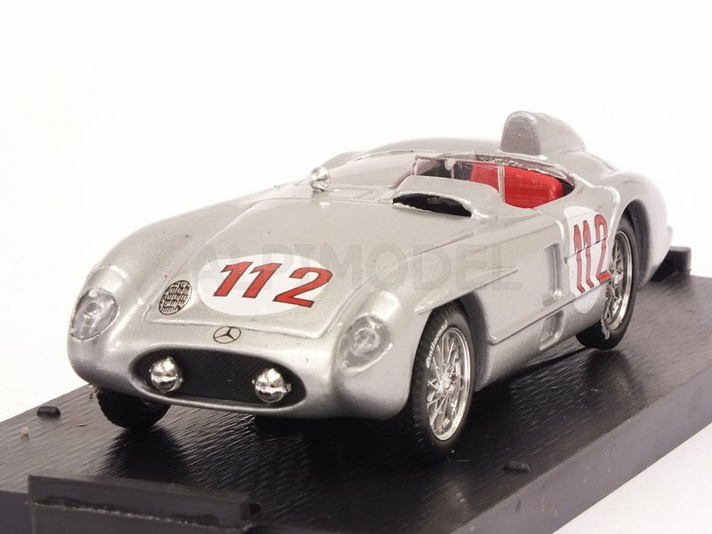 MERCEDES 300 SLR N°112 TARGA FLORIO 1955 FANGIO BRUMM R189 1:43