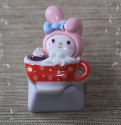 Sanrio My Melody Christmas Keycap Hello Kitty Keycap R4 - 1pc