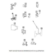 Genuine OEM Mopar Tire Pressure Monitoring Sensor for Jeep Renegade 2015