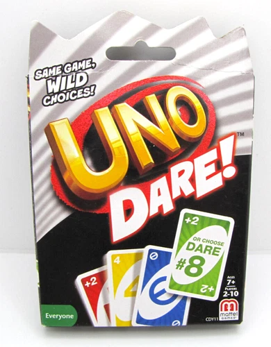 Uno Dare! Card Game New in Box 2013 Mattel