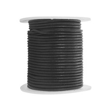 Round Leather Cord Rope String for Making Jewelry Bracelet Necklaces 25 meters
