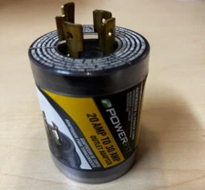 Powerfit 20amp To 30 Amp RV Outlet Adapter & FREE SHIPPING