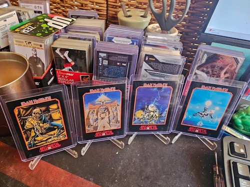 1991 Impel Mega Metal Iron Maiden CD Cover cards - Picture 2 of 14