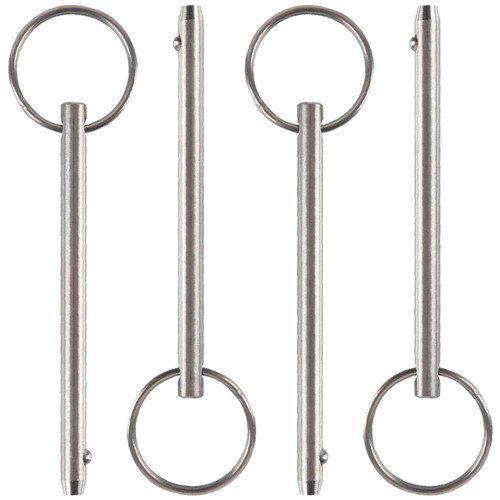 MeiMeiDa 4 Pack Quick Release Pin Bimini Top Pin 1/4", Total Length 3