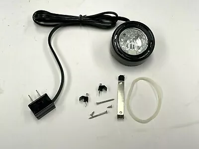 Commercial Electric one-Light Under Cabinet Black Puck Kit with 200-Wat # FGGLO3