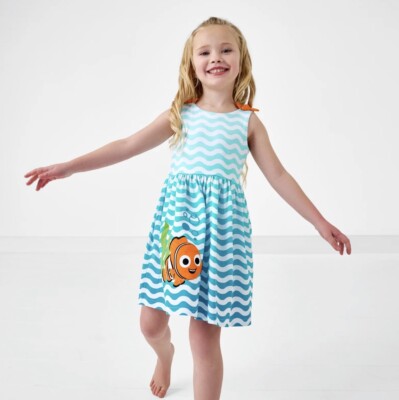 little sleepies skater dress Sparkle Treats Flutter Skater Dress 2T
