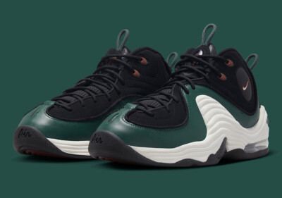 Nike Air Penny II 2 Black Faded Spruce Dark Pony Sail DV3465-001