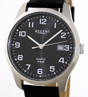 Sportliche Regent F-932 TITAN Herrenuhr 10 BAR WR - UVP* 79,90 EUR  hypoallergen