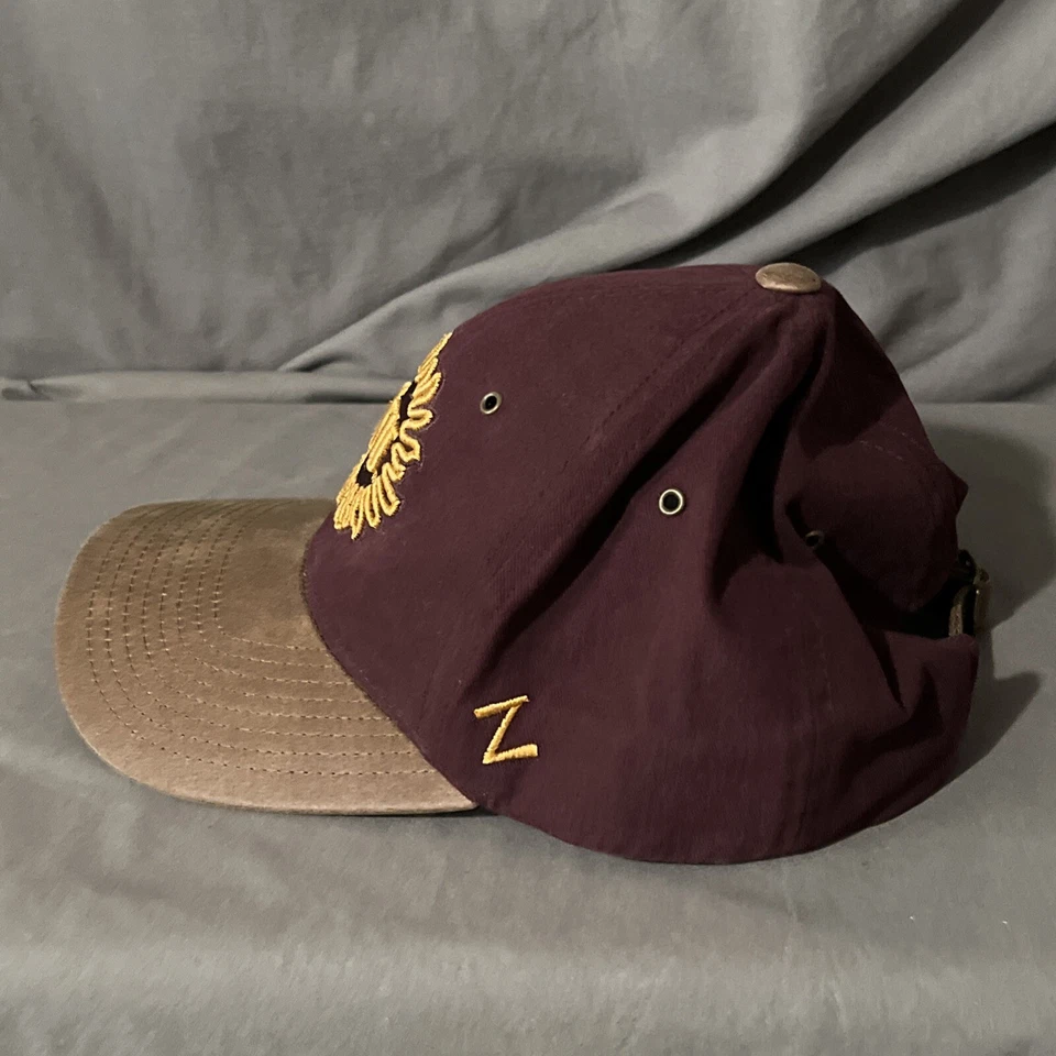 Zephyr Golf Hat Arizona State Sun Devils ASU Dad Cap Baseball Leather Brim 1885 - Image 4 of 4