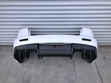 08-15 Mitsubishi Lancer Evolution Evo X Rear Bumper Cover Diamond White Xw1