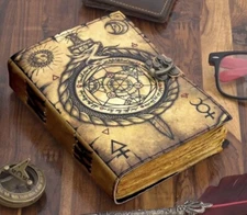 Blank Spell Book of Shadow Journal Witchcraft Supplies Witch Spell for Men Women