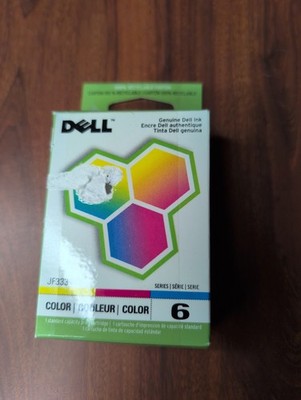 Genuine Dell Series 6 Color Ink Cartridge JF333 Standard Capacity OEM New