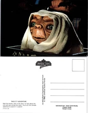 ET Adventure Universal Studios Florida Basket Blanket Postcard