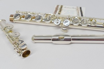 Lightly Used Pearl Belsona Silver Plated Student Flute & Case - Ready to Play!