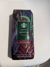 1 Lb Starbucks Sumatra Single Origin Whole Bean Dark Roast Coffee 10.00 per pound