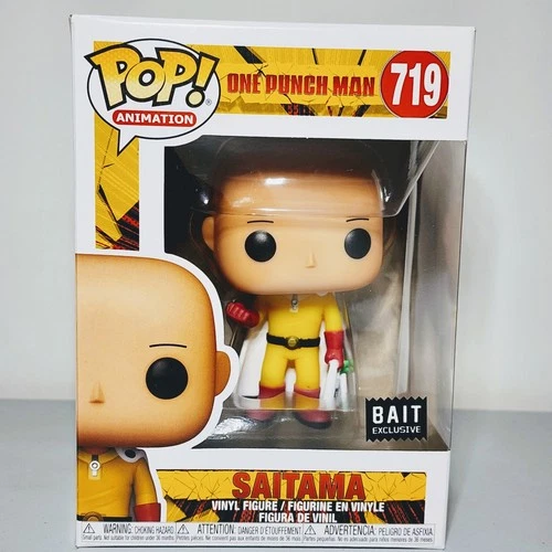 Funko Pop Animation: One Punch Man - Saitama #719 Bait Exclusive w/ Protector