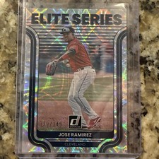 2022 Donruss Elite Series Silver #ES-6 Jose Ramirez /349 - Cleveland Indians