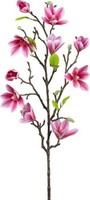 artplants KüNstlicher Zweig Magnolie Nerlena, Cerise, 85Cm