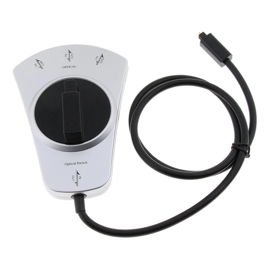 Cable Digital Audio Optical Switcher Fiber Cable Selector - Image 4 of 4