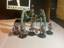 Warhammer 40k Necron Triarch Stalker bemalt 5...