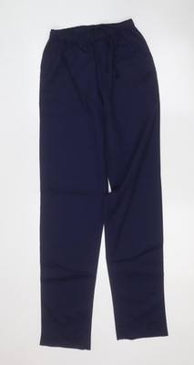 simon jersey herren blau Polyester Hose Größe XS L33 in Regular