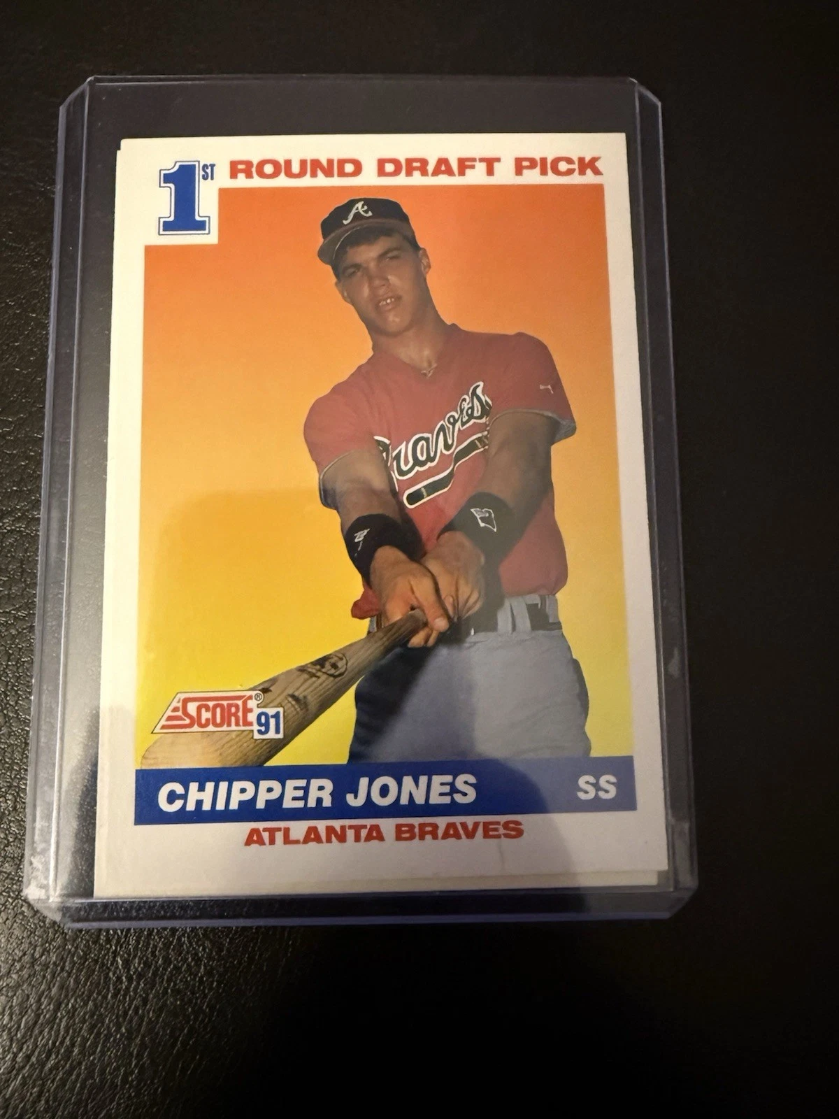 Chipper Jones trading card