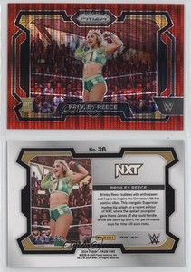 2024 Panini Prizm WWE Red Pulsar Prizm /399 Brinley Reece #36 Rookie RC