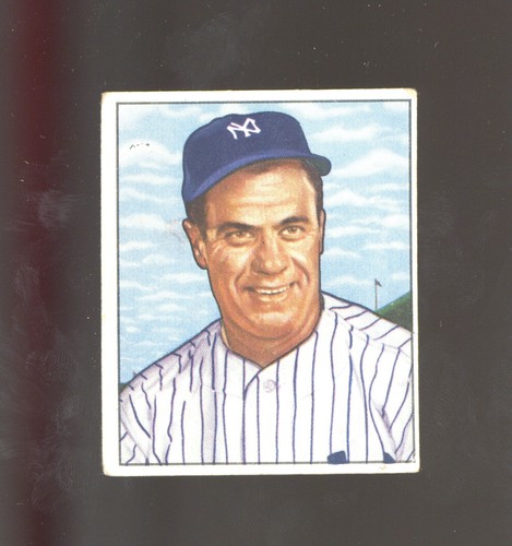 Hank Bauer #219 1950 Bowman card